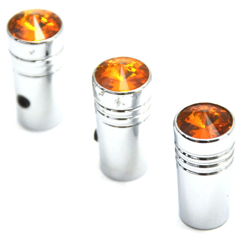 3-Toggle Switch Extensions for Kenworth Round Switch 1" H Amber Jewel GG#95230