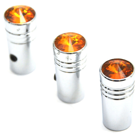 3-Toggle Switch Extensions for Kenworth Round Switch 1" H Amber Jewel GG#95230