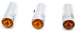 3-Toggle Switch Extensions for Kenworth Round Switch 1" H Amber Jewel GG#95230