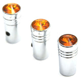 3-Toggle Switch Extensions for Kenworth Round Switch 1" H Amber Jewel GG#95230