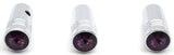 3-Toggle Switch Extensions for Kenworth Round Switch 1" H Purple Jewel GG#95234