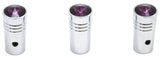 3-Toggle Switch Extensions for Kenworth Round Switch 1" H Purple Jewel GG#95234