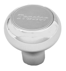 GG Deluxe Knob for Tractor Air Brake Chrome Screw-on Stainless Plaque #95380