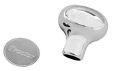 GG Deluxe Knob for Tractor Air Brake Chrome Screw-on Stainless Plaque #95380