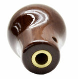 GG Dimmer Knob Rosewood Red Jewel Stainless Plaque Set Screw Mount #95655