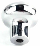 Deluxe Dimmer Control Knob Green Jewel SS Block Letter for 1/4" Shaft GG#95663