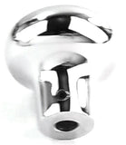 Deluxe Dimmer Control Knob Purple Jewel SS Block Letter for 1/4" Shaft GG#95664