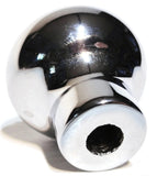Deluxe Dash Control Knob Fan Purple Jewel SS Plaque Chrome Knob GG#95694 Each