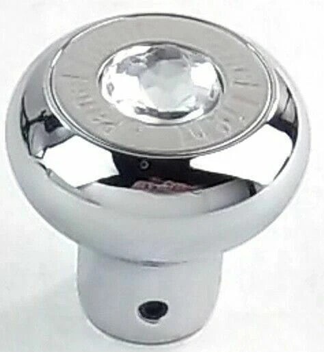 knob panel light clear jewel SS block letter for Freightliner Peterbilt Kenworth