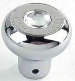 knob panel light clear jewel SS block letter for Freightliner Peterbilt Kenworth
