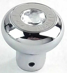 knob panel light clear jewel SS block letter for Freightliner Peterbilt Kenworth