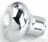 knob panel light clear jewel SS block letter for Freightliner Peterbilt Kenworth