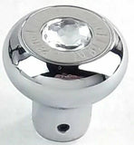 knob panel light clear jewel SS block letter for Freightliner Peterbilt Kenworth