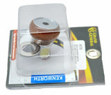 GG Dash Knob Wiper/Washer Red Jewel Wood & Chrome Stainless Plate #95735 Each
