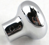 Deluxe Wiper/Washer Control Knob Clear Jewel SS Block Letter 1/4" Shaft GG#95752