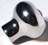 Deluxe Wiper/Washer Control Knob Purple Jewel SS Block Letter 1/4 Shaft GG#95754