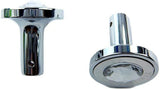 Air Brakes Tractor Trailer Knobs Pin Mount w/Clear Jewel Chrome GG#95822-832