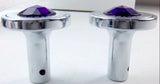 Air Brake Knobs Tractor Trailer for Pin Mount Shaft Purple Jewel GG#95824-95834