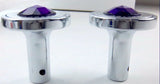 Air Brake Knobs Tractor Trailer for Pin Mount Shaft Purple Jewel GG#95824-95834