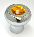 Deluxe Air Brake Parking Knobs Tractor/Trailer Screw-On Amber Jewel GG95870-920