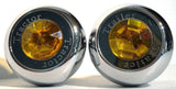 Deluxe Air Brake Parking Knobs Tractor/Trailer Screw-On Amber Jewel GG95870-920