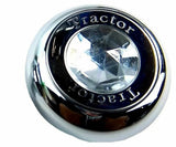 Air Brake Parking Knobs Tractor Trailer Screw-On Clear Jewel #95872 GG#95922 Set