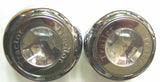 Air Brake Parking Knobs Tractor Trailer Screw-On Clear Jewel #95872 GG#95922 Set