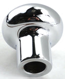 Air Brake Valve Tractor Trailer Knob Set Screw-on Chrome Red Jewel GG#95875-925