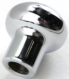 Air Brake Valve Tractor Trailer Knob Set Screw-on Chrome Red Jewel GG#95875-925