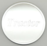 Air Brake Knob Sticker Tractor Trailer Block Letters Stainless 1 1/2” GG96027-28