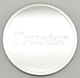 Air Brake Knob Sticker Tractor Trailer Block Letters Stainless 1 1/2â€ GG96027-