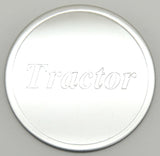 Air Brake Knob Sticker Tractor Trailer Block Letters Stainless 1 1/2” GG96027-28