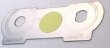Switch Plate for Peterbilt Wiper Dimmer Stainless Steel GG#96041