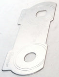 Switch Plate for Peterbilt Wiper Dimmer Stainless Steel GG#96041