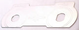 Switch Plate for Peterbilt Wiper Dimmer Stainless Steel GG#96041