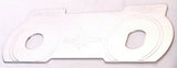 Switch Plate for Peterbilt Wiper Dimmer Stainless Steel GG#96041