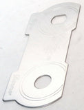 Switch Plate for Peterbilt Wiper Dimmer Stainless Steel GG#96041