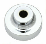 GG Dash Control Knob Panel Lights Purple w/Silver Letters Sticker Chrome #96304