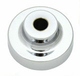 GG Dash Control Knob Panel Lights Purple w/Silver Letters Sticker Chrome #96304