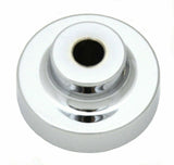 GG Dash Control Knob Panel Lights Purple w/Silver Letters Sticker Chrome #96304