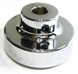 Washer Knob for Peterbilt Kenworth Freightliner Silver w/ Red Letters GG#96316