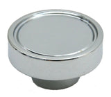 Wipers Dash Knob for 1/4" Shaft Chrome Body 1" Blue/Silver Sticker GG#96321