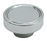 Wipers Dash Knob for 1/4" Shaft Chrome Body 1" Blue/Silver Sticker GG#96321