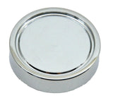 Wipers Dash Knob for 1/4" Shaft Chrome Body 1" Blue/Silver Sticker GG#96321