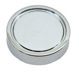 Wipers Dash Knob for 1/4" Shaft Chrome Body 1" Blue/Silver Sticker GG#96321