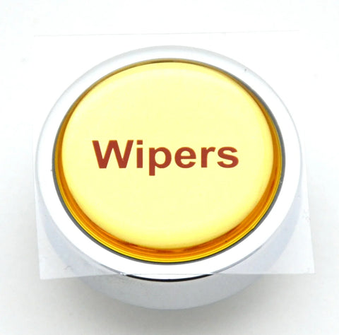 Wipers Knob for Peterbilt Kenworth Freightliner Red w/ Gold Letters GG#96322