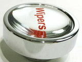 GG Wipers Knob for Peterbilt Kenworth Freightliner Silver w/ Red Letters #96326
