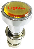 Cigarette Lighter Knob for a 7/8" Socket Gold/Red Block Letters GG#96652