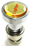 Cigarette Lighter Knob for a 7/8" Socket Gold/Red Block Letters GG#96652