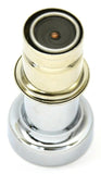 Cigarette Lighter Knob for a 7/8" Socket Green/Silver Block Letters GG#96653